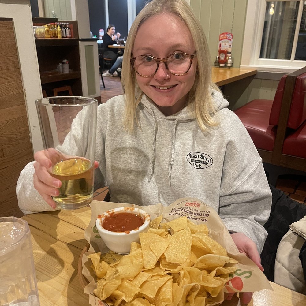 Sarah and her salsa!