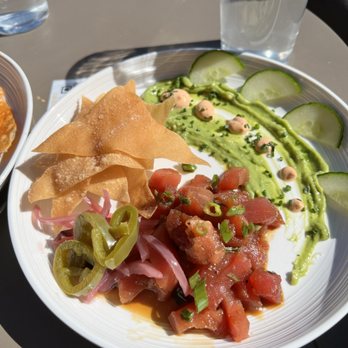 The Rooftop - Tuna tartare - New American Near Me - Healdsburg, California The Rooftop - Tuna tartare - New American Near Me - Healdsburg, California