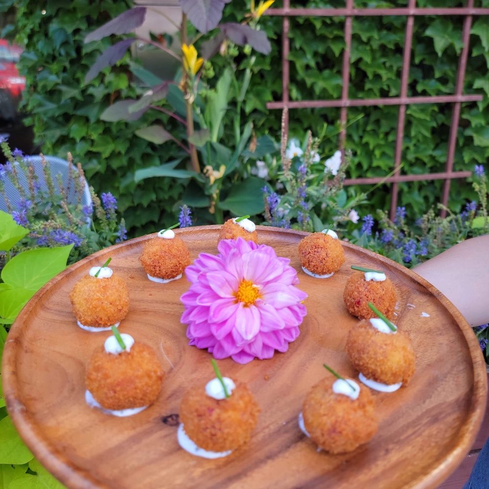 Big Delicious Planet Catering - Borscht Croquettes - Caterers Near Me - Chicago, Illinois Big Delicious Planet Catering - Borscht Croquettes - Caterers Near Me - Chicago, Illinois