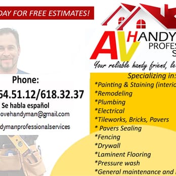 AV Handyman Professional Services - Handyman Near Me AV Handyman Professional Services - Handyman Near Me