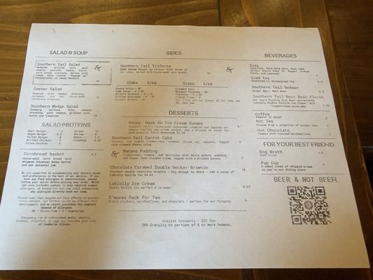 Menu photo 1 Southern Tail Brewing Little Rock, AR Menu photo 1 Southern Tail Brewing Little Rock, AR