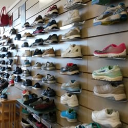Foot Solutions - Just one wall of shoes! There is many more choices throughout the store!