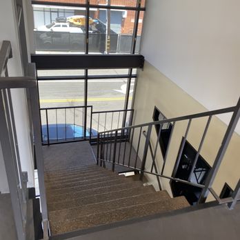 The Wine House - Stairs leading down to the store - Beer, Wine & Spirits Near Me - Los Angeles, California
