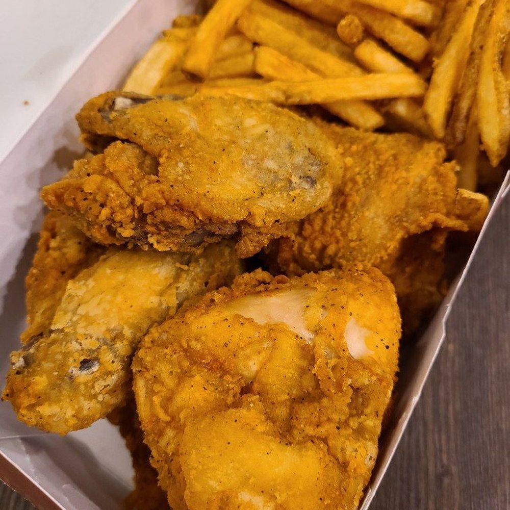 Dickinsfield Super Food Mart - 6 pieces & fries - $14 - Grocery Near Me - Edmonton, Alberta Dickinsfield Super Food Mart - 6 pieces & fries - $14 - Grocery Near Me - Edmonton, Alberta