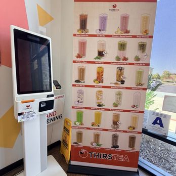 ThirsTea - Self-serve kiosk - Bubble Tea Near Me - Temecula, California