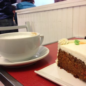The Night Kitchen - Cappuccino and carrot cake! - Bakeries Near Me - Philadelphia, Pennsylvania