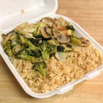 Two Brothers Hibachi - Vegetarian (double veggies) with fried rice - Food Trucks Near Me - Sherman, Texas Two Brothers Hibachi - Vegetarian (double veggies) with fried rice - Food Trucks Near Me - Sherman, Texas