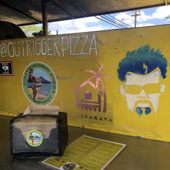 The Outrigger Pizza Company - Artwork - Pizza Near Me - Kihei, Hawaii The Outrigger Pizza Company - Artwork - Pizza Near Me - Kihei, Hawaii