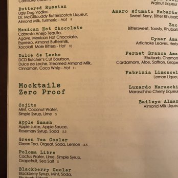 Chive Catering + Events - Part of the drink menu-is updated regularly. - Caterers Near Me - Farmington, Michigan