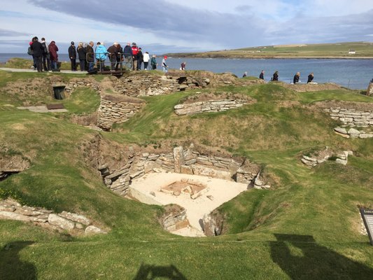 Skara Brae Prehistoric Village by null