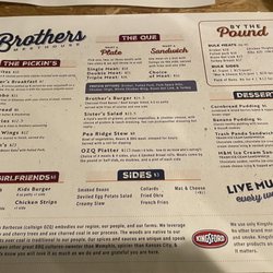 Brothers Meethouse - Menu (Jan 2025)