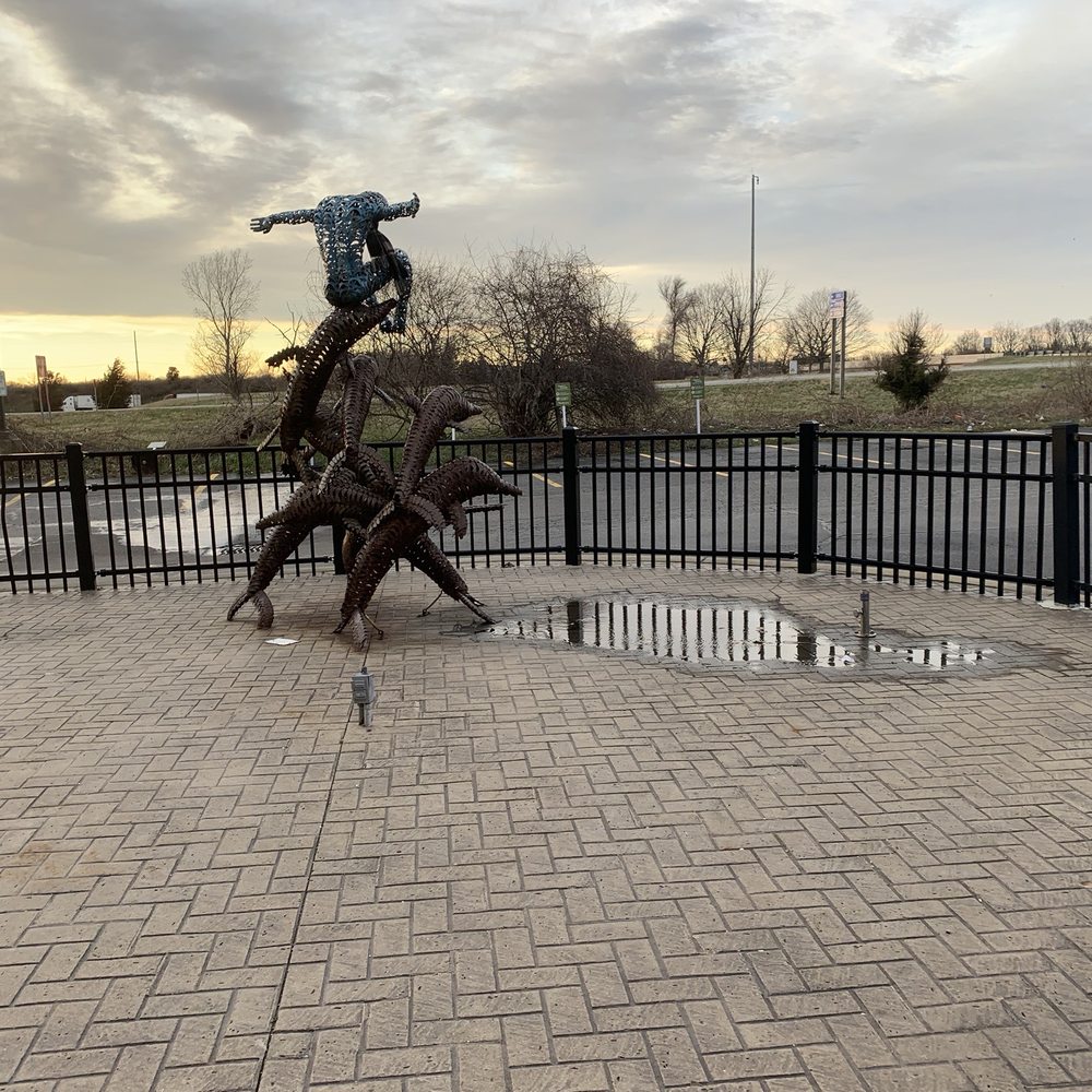 Panera Bread - Statue outside - Sandwiches Near Me - St Joseph, Michigan