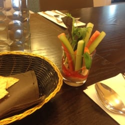 Namaste Delhi - Special starter salad dipped in ranch :) love it x