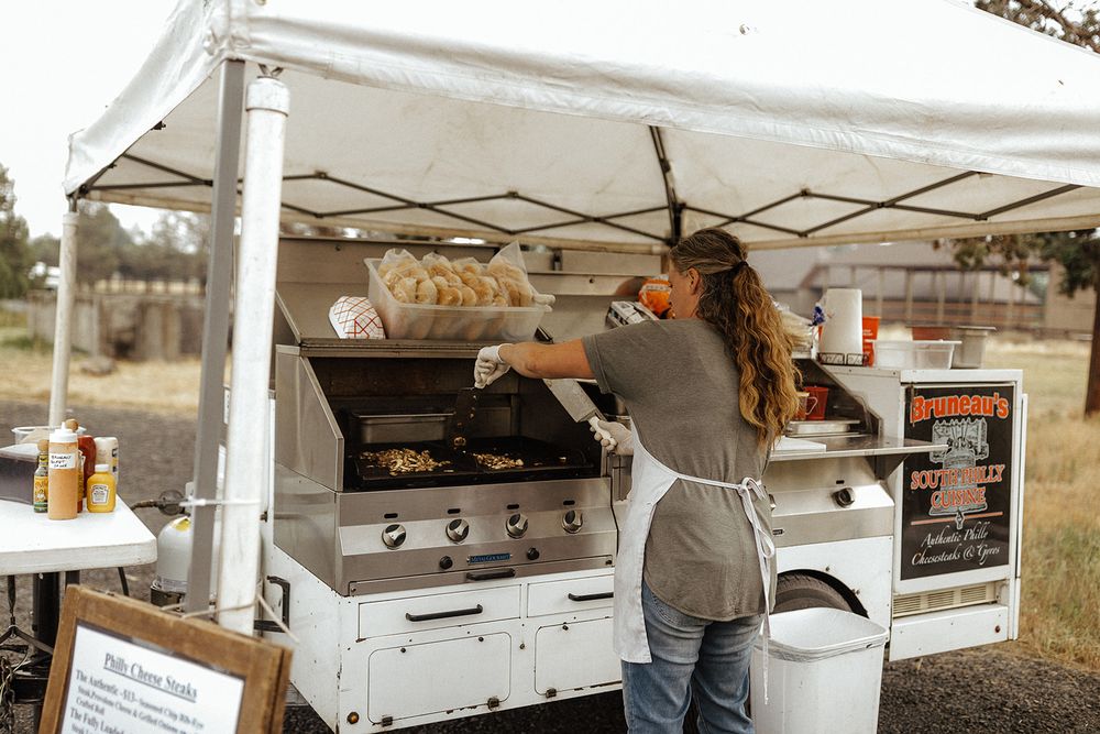 Food from Bruneau's South Philly Cuisine