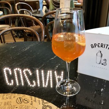L'Osteria - Aperol Spritz Sour - highly recommended. - Italian Near Me - Rostock, MV