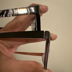 Wholesale Optical Eyewear - Top glasses are my old pair and the bottom glasses are the new ones. You can significantly see the difference in profile of the lenses.