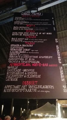 Menu photo 1 Bar Noord Antwerp, VAN