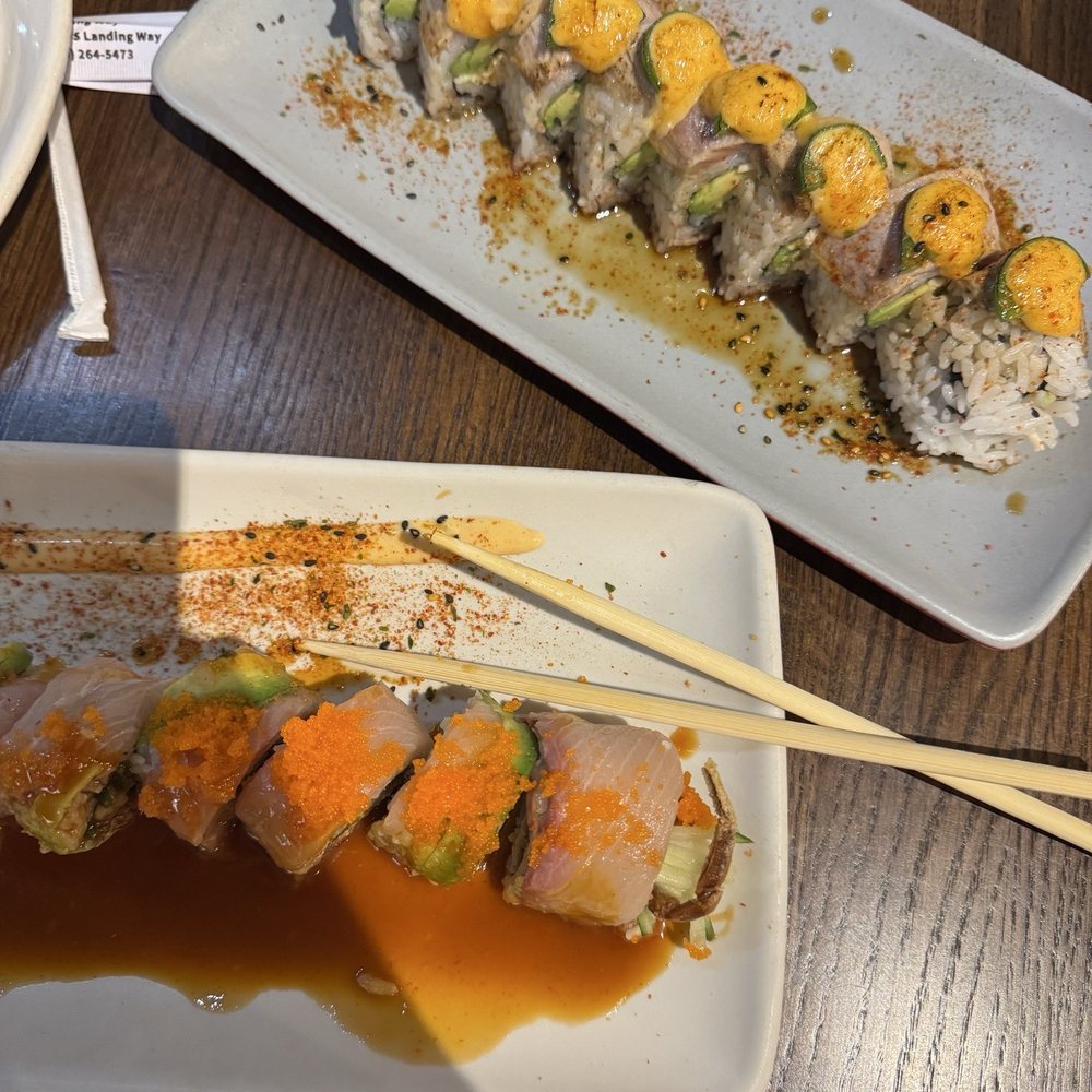 Sushi Garden - Baja Jalapeno Roll (top) Yellowtail (Spicy) Roll (bottom) - Sushi Bars Near Me - Tucson, Arizona Sushi Garden - Baja Jalapeno Roll (top) Yellowtail (Spicy) Roll (bottom) - Sushi Bars Near Me - Tucson, Arizona