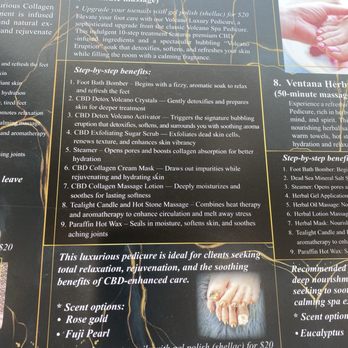 Ventana Nail And spa - Menu - Nail Salons Near Me - Cypress, Texas