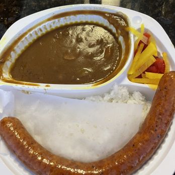 Jugem - Coedo Curry with Jumbo Frank - Japanese Curry Near Me - Honolulu, Hawaii Jugem - Coedo Curry with Jumbo Frank - Japanese Curry Near Me - Honolulu, Hawaii