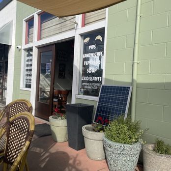 Sweet Elena's Bakery & Cafe - Outside eating area & front - Bakeries Near Me - Seaside, California