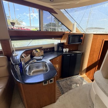 Dockside Boat & Bed - Galley - Boat Charters Near Me - Long Beach, California Dockside Boat & Bed - Galley - Boat Charters Near Me - Long Beach, California