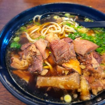 Kungfu Noodle - Szechuan Beef Brisket Noodle (C3 on the menu) with hand-pulled noodles. - Noodles Near Me - Henderson, Nevada Kungfu Noodle - Szechuan Beef Brisket Noodle (C3 on the menu) with hand-pulled noodles. - Noodles Near Me - Henderson, Nevada