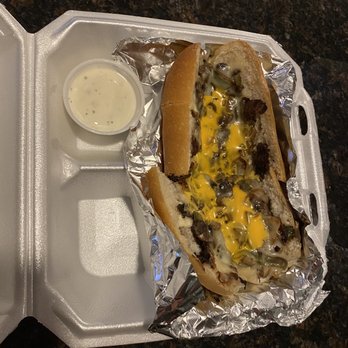 Gyro Palace - Forgot French fries, lack of meat (Classic philly) - Greek Near Me - Williamsburg, Virginia
