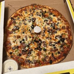 Pizza Pit - Beef and veggie
