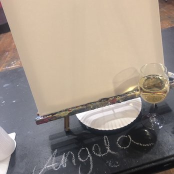 Pinot's Palette - My seat! - Paint & Sip Near Me - Fort Collins, Colorado