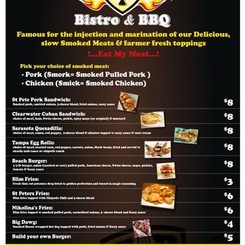 Nikolina's Bistro BBQ - Daily Menu - Food Trucks Near Me Nikolina's Bistro BBQ - Daily Menu - Food Trucks Near Me