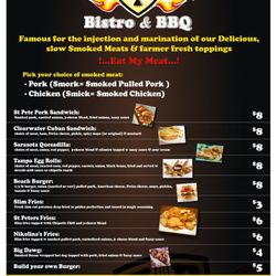 Nikolina's Bistro BBQ - Daily Menu