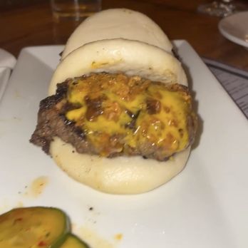 86 Forks Bar + Table - Cheeseburger Bao + fried garlic - Asian Fusion Near Me - Pensacola, Florida
