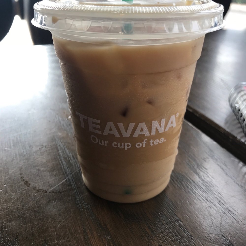 Tall iced coffee w/cream&sugar.. BUT after I added more coffee!! Tall iced coffee w/cream&sugar.. BUT after I added more coffee!!