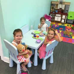Florida Swim School - Post-swim class social time with friends!