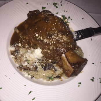 La Vera Cucina - Pork osco bucco over risotto - Italian Near Me - Monroe, New York