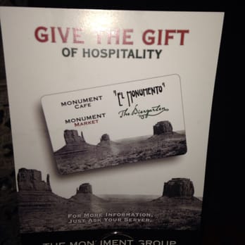 El Monumento - Gift certificates! - Mexican Near Me - Georgetown, Texas
