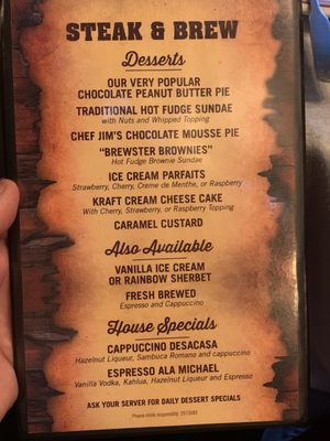 Menu photo 3 Steak 'n Brew Turin, NY