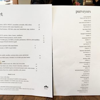 Pomet - Look at this lovely list of purveyors! You can taste them. - New American Near Me - Oakland, California Pomet - Look at this lovely list of purveyors! You can taste them. - New American Near Me - Oakland, California