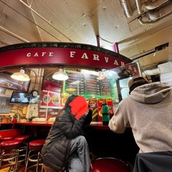Farvahar Persian Cafe - Small restaurant, tucked in the corner