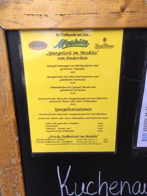 Menu photo 1 Moskito - Regionale Küche Düsseldorf Dusseldorf, NW Menu photo 1 Moskito - Regionale Küche Düsseldorf Dusseldorf, NW