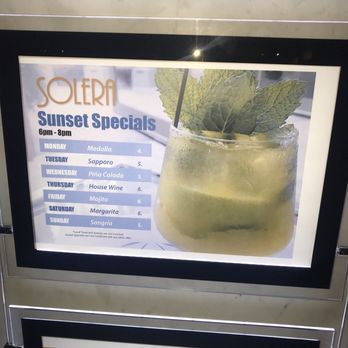 Solera - Drink specials for the week! - Tapas Bars Near Me - San Juan, Puerto Rico Solera - Drink specials for the week! - Tapas Bars Near Me - San Juan, Puerto Rico