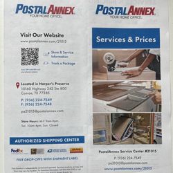 Postal Annex - Brochure