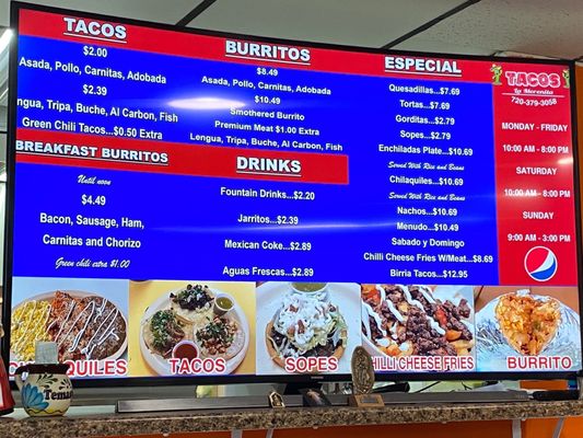 Menu photo 5 Tacos La Morenita Aurora, CO Menu photo 5 Tacos La Morenita Aurora, CO