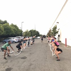 Athletic Edge - Team Battling Rope Squats