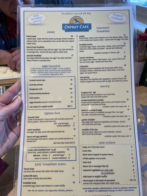 Menu photo 3 Osprey Café Seaside, OR Menu photo 3 Osprey Café Seaside, OR