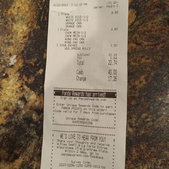 Panda Express - Chinese Near Me - Fallbrook, California