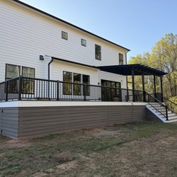 TrueDecks - Trex deck with pergola.