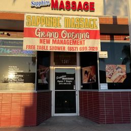 Exterior outside entrance of Sapphire Massage - Santa Ana, California Exterior outside entrance of Sapphire Massage - Santa Ana, California