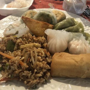 Kon Chau Restaurant - Vegetable Fried Rice, Spring Roll, Krab Rangoon + Dumplings - Dim Sum Near Me - Miami, Florida Kon Chau Restaurant - Vegetable Fried Rice, Spring Roll, Krab Rangoon + Dumplings - Dim Sum Near Me - Miami, Florida